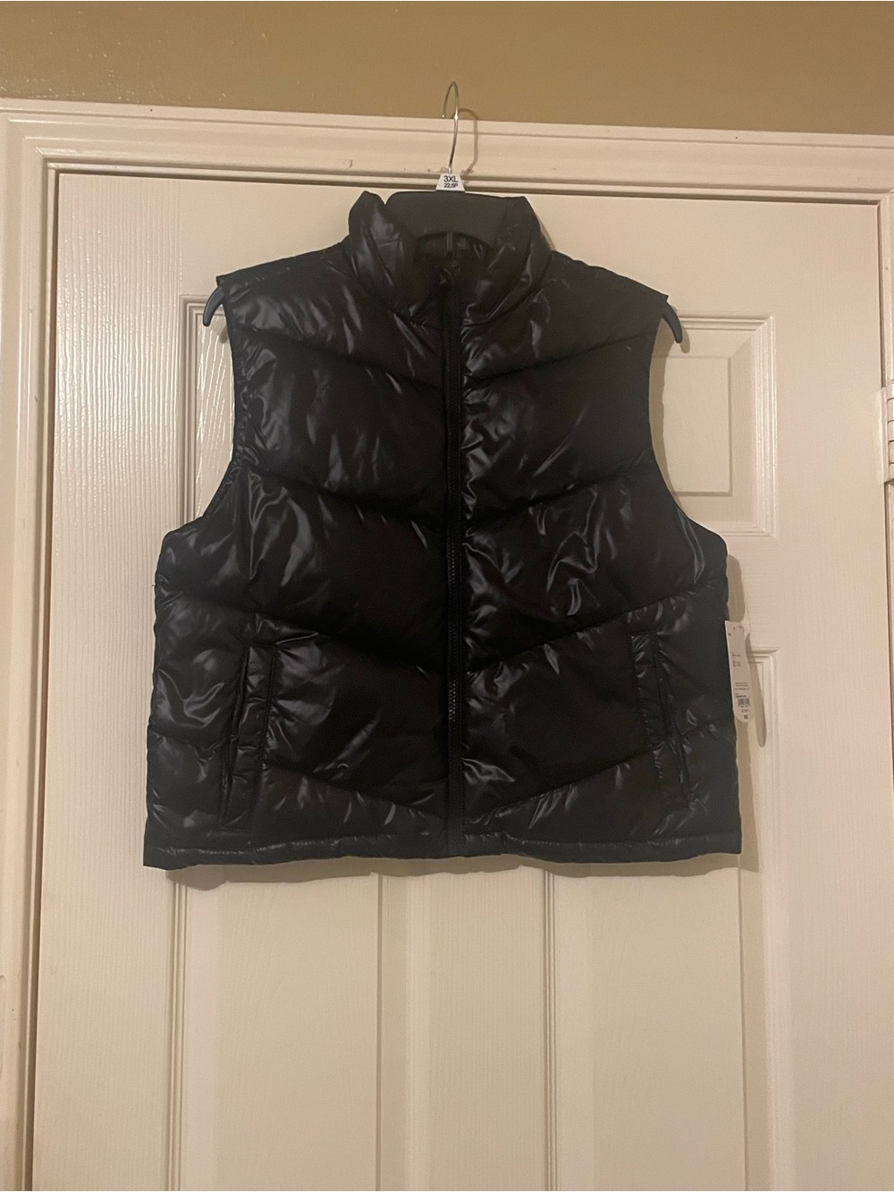 Xersion Girls black Quilted Puffer Vest Size: XL